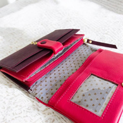 Wallet Leather Buffalo Leena altrosa