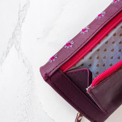 Wallet Leather Buffalo Leena altrosa