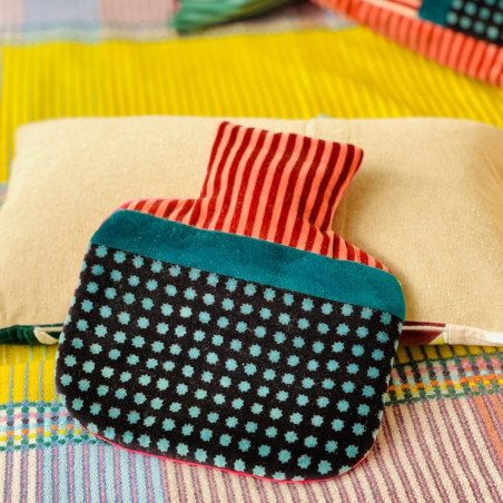 Hot Water Bottle Stars&Stripes coral