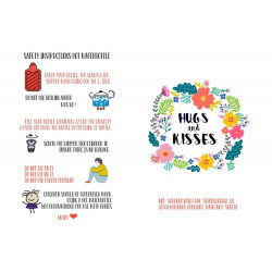 Bouillotte Stars & Stripes Coral