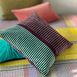 Coussin Stars & Stripes green 5050