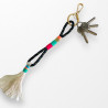 Key chain Multi wrap tassel