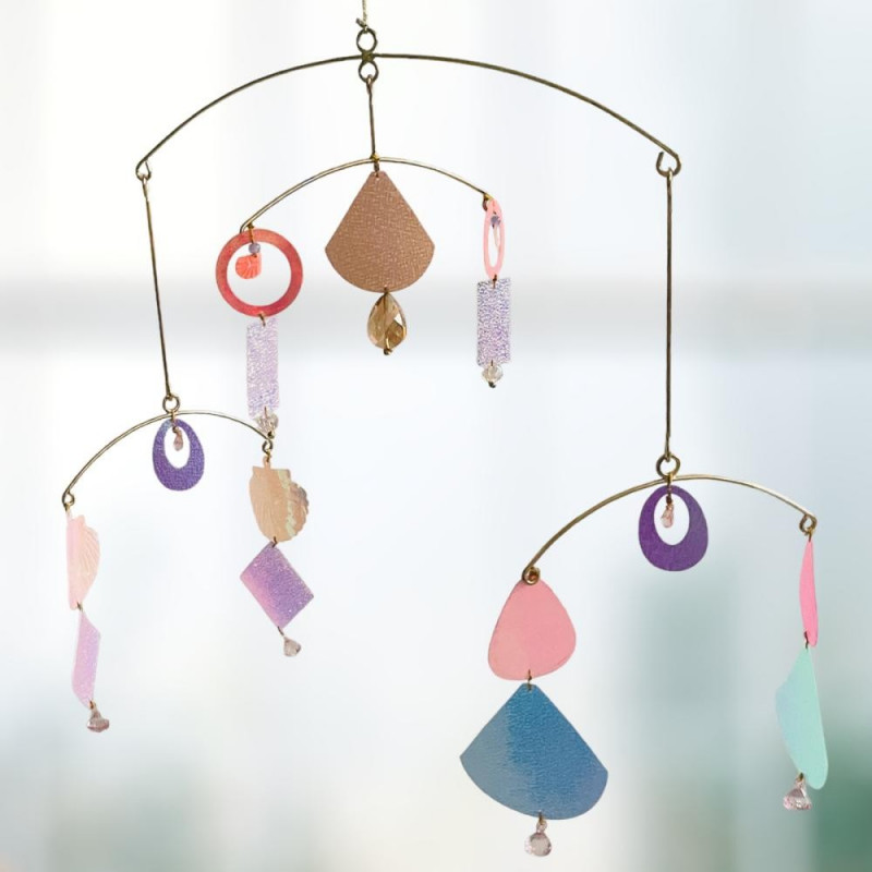 Decoration mobile viola