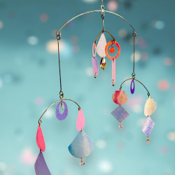 Dekoration mobile viola