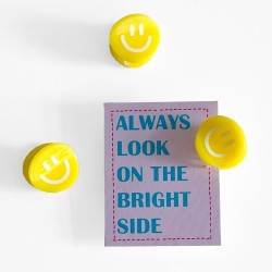 Hairclip/ Hairclaw Smiley mini Yellow