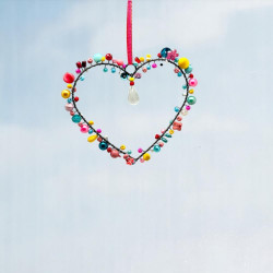 Dekoration Funkel Herz 10 Spring
