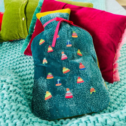 Hot Water Bottle Velvet Mütze