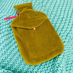 Hot Water Bottle Velvet Mütze