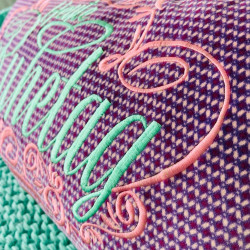 Kissenhülle Ruhetag 4060 Purple