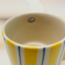 Tasse S stripe yellow