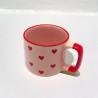 Mug S Ceramique Hearts with Hearts