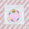 Bracelet Goldflower Colorblock