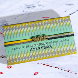 Armband Woven Tape Smile stripe