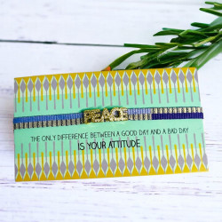 Bracelet Woven Tape Peace