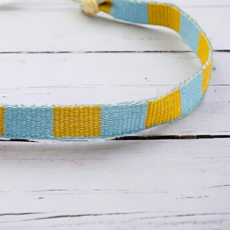Bracelet Woven Tape bold stripe