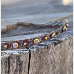 Bracelet Woven Tape Peace