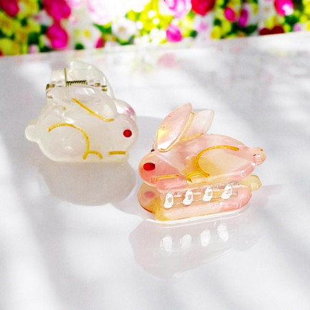 Hairclip/hairclaw bunny