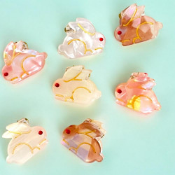 Hairclip/hairclaw bunny