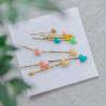 Haarclip Emaille Heart Set3
