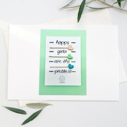 Pince à cheveux Emaille Heart Set3