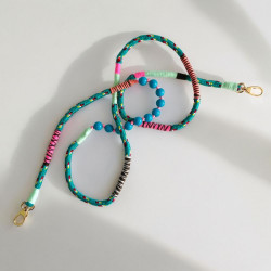Porte-Clés/ Lanyard Handyband Wrap + Beads