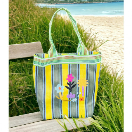 Shopper recycled plastic Geoflower