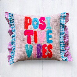 Cushion cover Positive vibe 3030