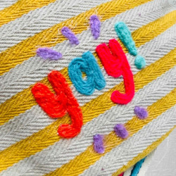 Täschchen Shoulder Stripe YAY