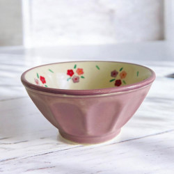 Bowl S ceramic millefleur