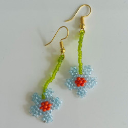 Boucles d´Oreilles sweet flower mix 1