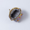 Pouch Mini Clip Millefleur viola
