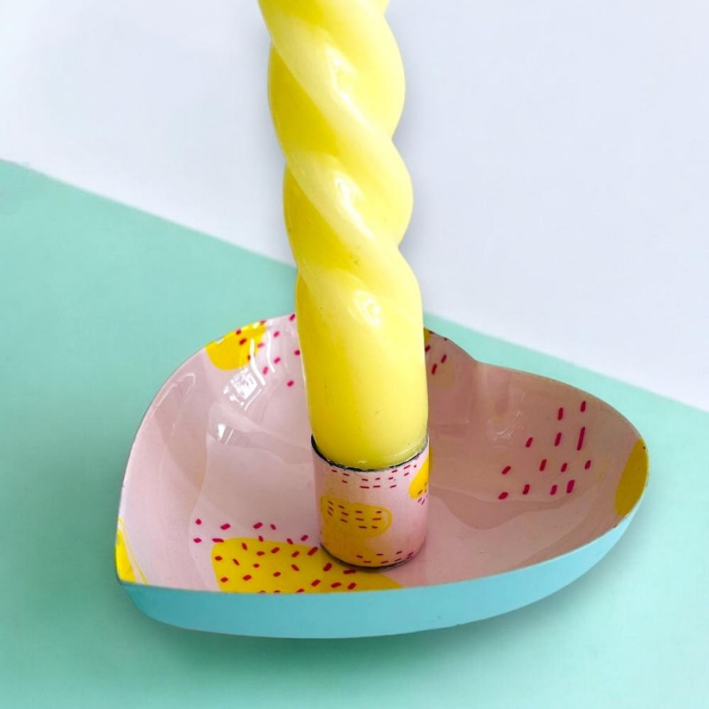 Bougeoir Heart Print sweet Dot