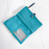 Wallet Bufffalo Leather HK Vintageblue