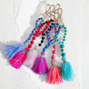 Keychain Bead chain Tassle