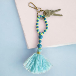 Keychain Bead chain Tassle