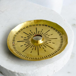 trinket dish Brass star