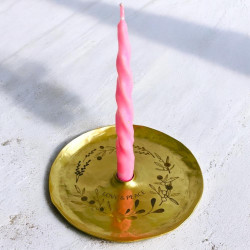 trinket dish Brass Love&Peace