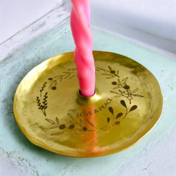 Plateau Brass Love&Peace