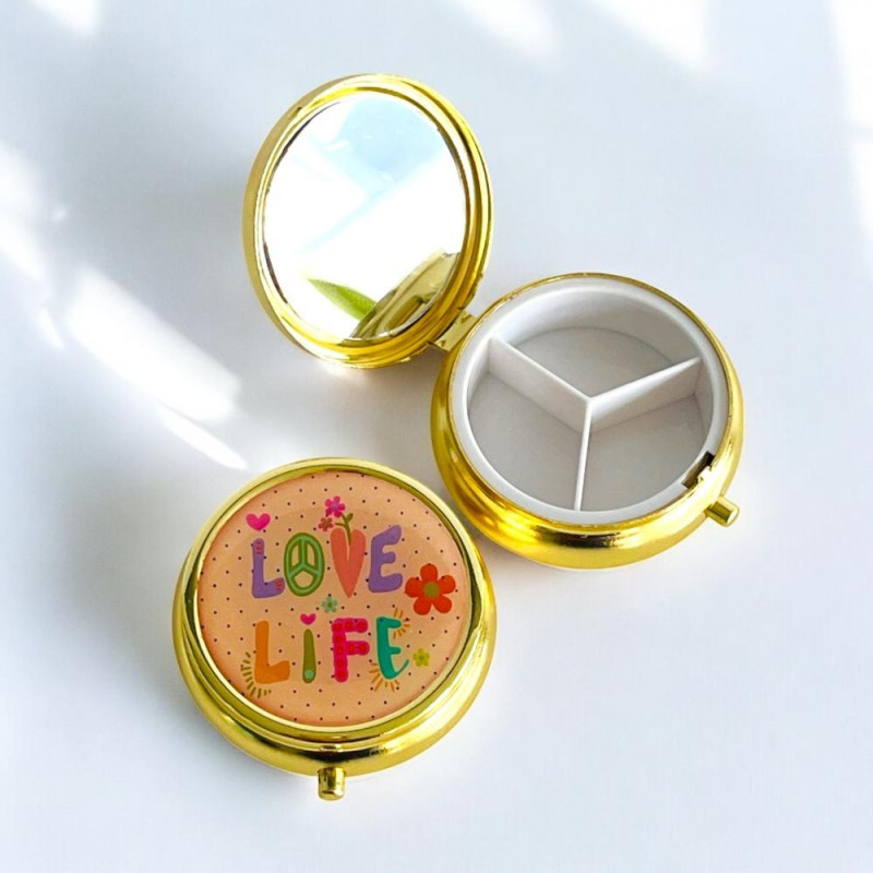 Pilulier round Love Life