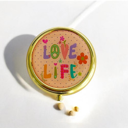 Pilulier round Love Life