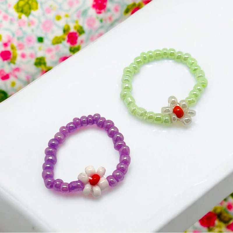 Ring elastic Flower