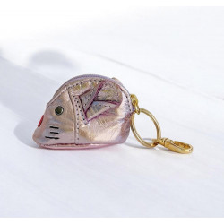 Key pouch Cashmouse metallic pink