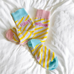 Socken Funky Woman