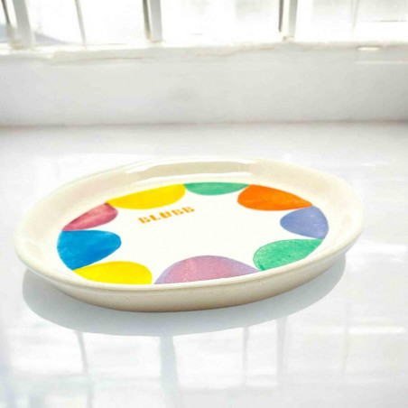 Teller Keramik Blubb