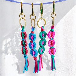 Porte-Clés 3 flower S multi