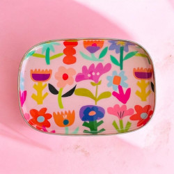 Mini Plateau bold flowers