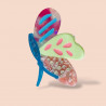 Pince/clip à cheveux Butterfly sparkle