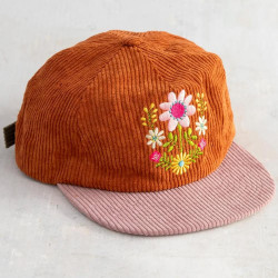 Casquette Rust Folk Flower