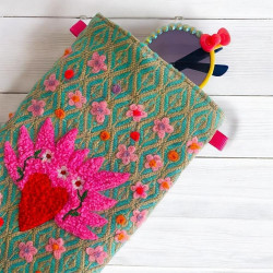 Pochette de téléphone Loveheart mint