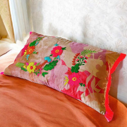 Cushion cover 12 heart 5050 Samt